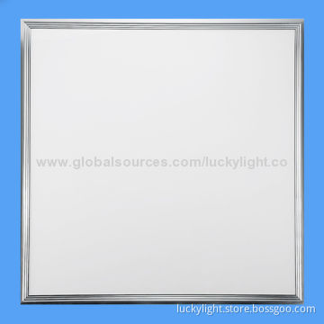 Square 60x60cm Ultra-thin LED Panel Light with 100-240V AC, Dimmable